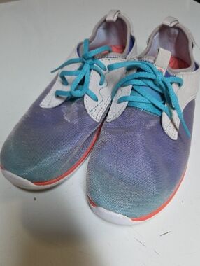 Cushe Lightweight Shakra Runners Iridescent Purple-Blue Sz 10